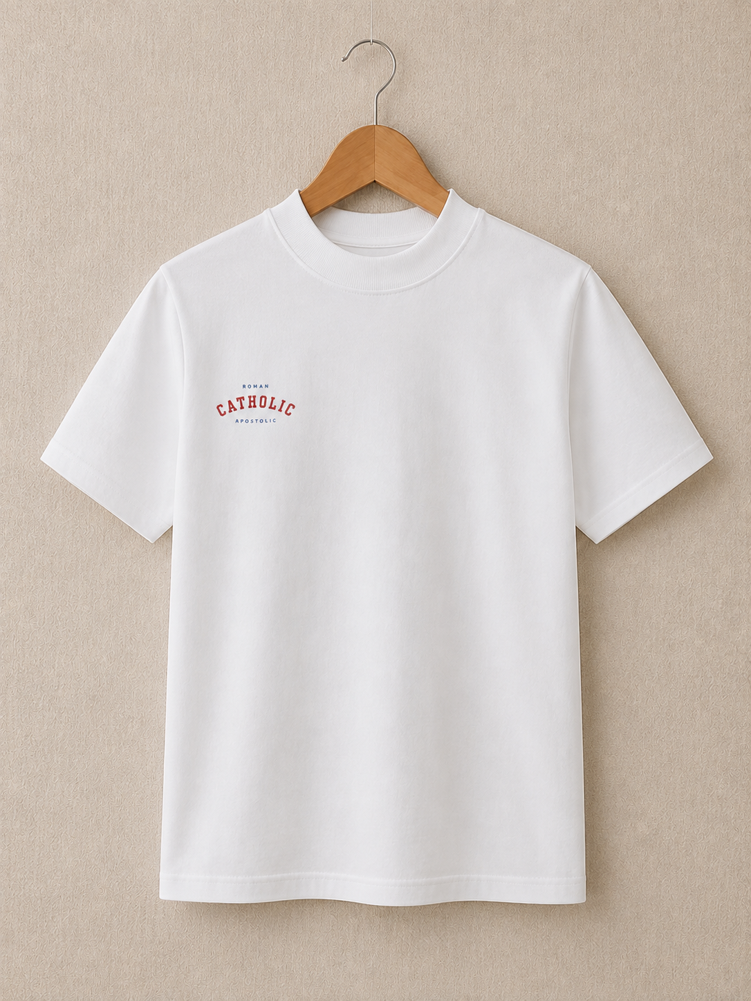Camiseta Roman Catholic Apostolic – Branca